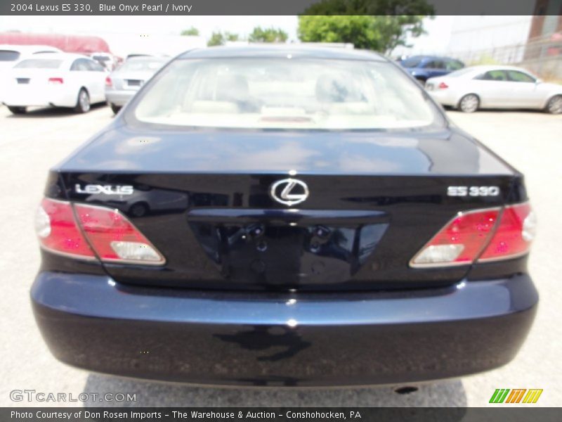 Blue Onyx Pearl / Ivory 2004 Lexus ES 330