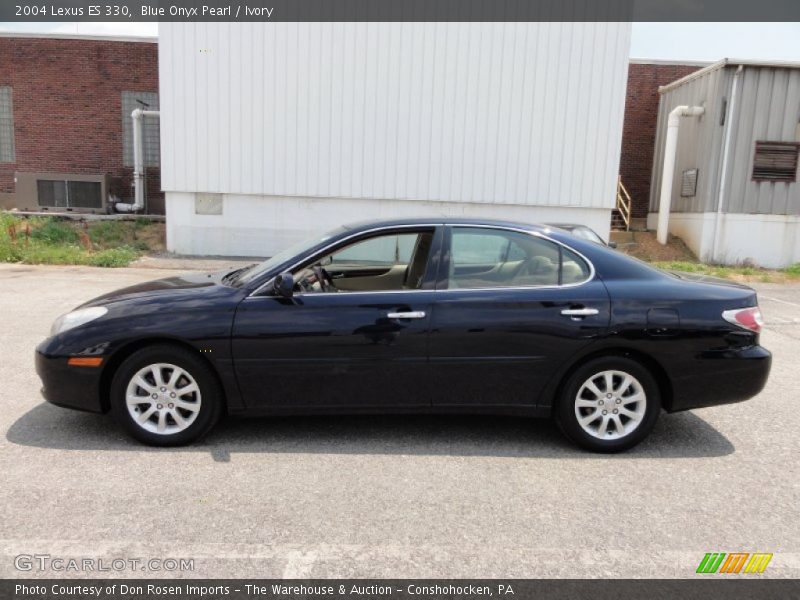 Blue Onyx Pearl / Ivory 2004 Lexus ES 330