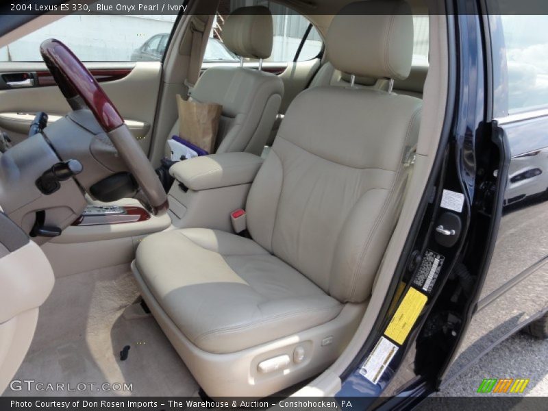 Blue Onyx Pearl / Ivory 2004 Lexus ES 330