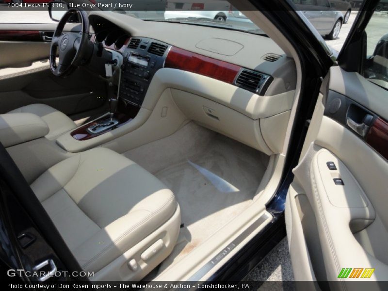 Blue Onyx Pearl / Ivory 2004 Lexus ES 330