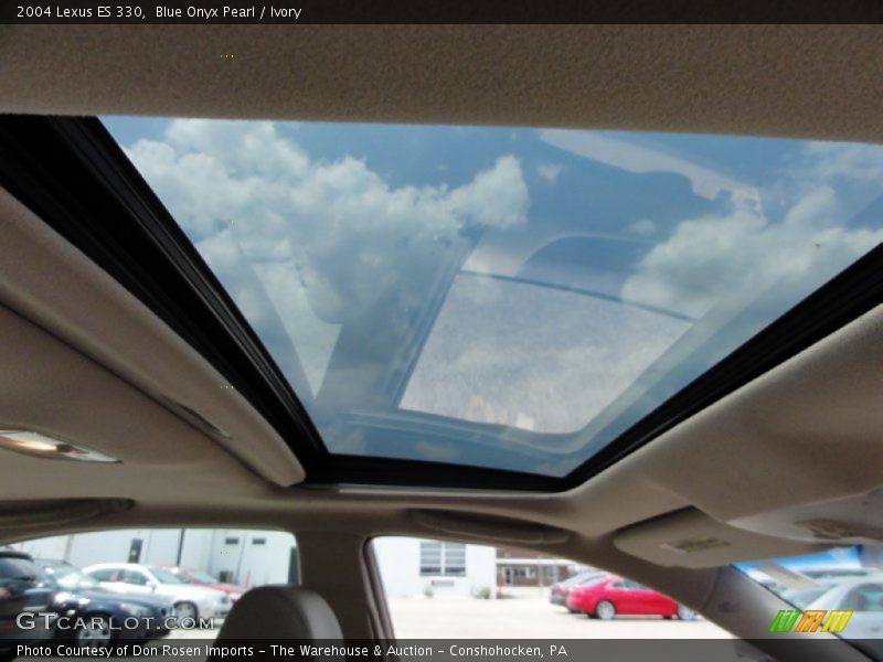 Blue Onyx Pearl / Ivory 2004 Lexus ES 330