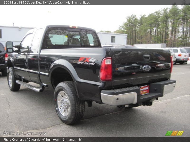 Black / Black 2008 Ford F350 Super Duty FX4 SuperCab 4x4