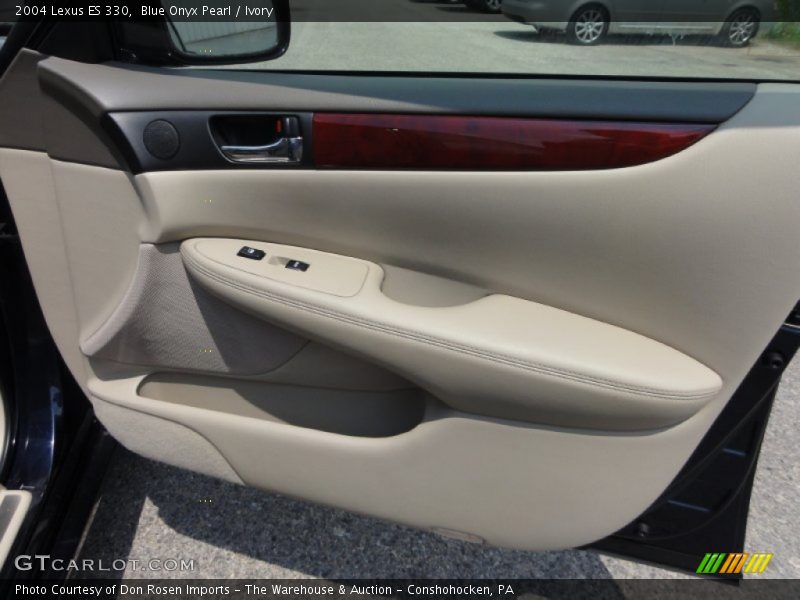 Blue Onyx Pearl / Ivory 2004 Lexus ES 330