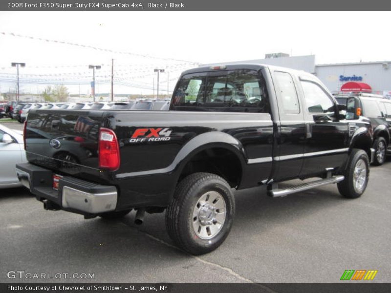 Black / Black 2008 Ford F350 Super Duty FX4 SuperCab 4x4