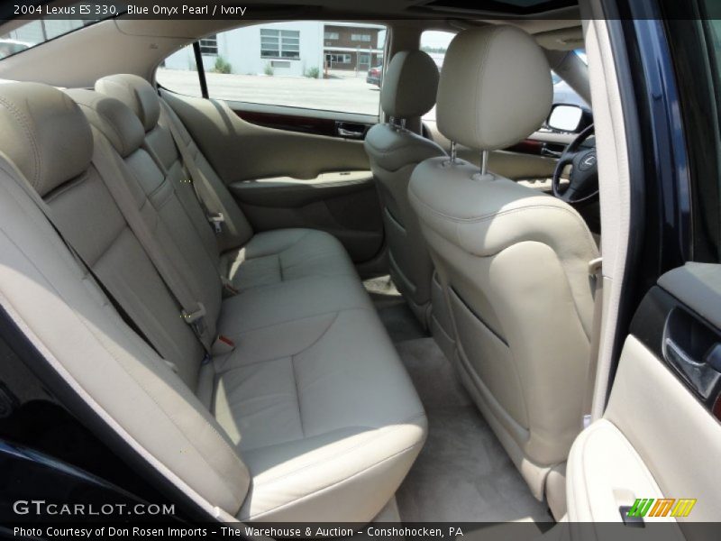 Blue Onyx Pearl / Ivory 2004 Lexus ES 330