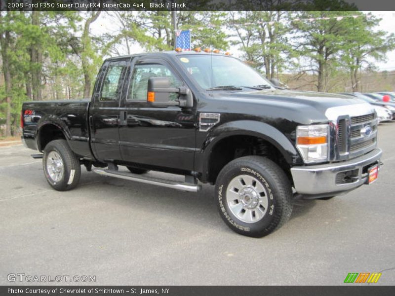  2008 F350 Super Duty FX4 SuperCab 4x4 Black