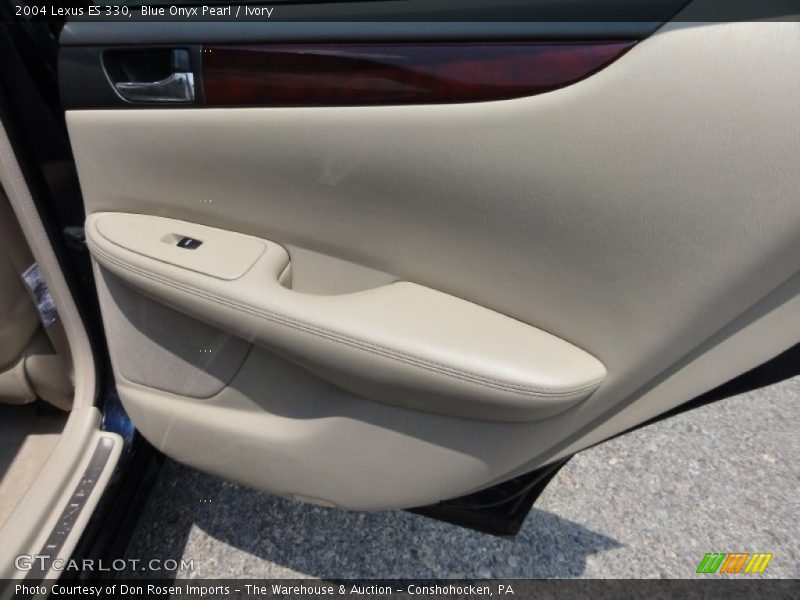 Blue Onyx Pearl / Ivory 2004 Lexus ES 330