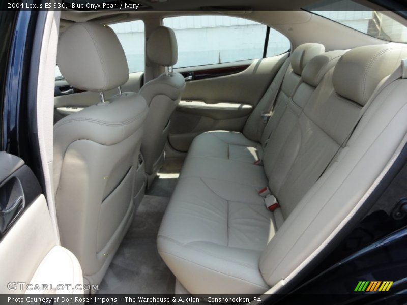 Blue Onyx Pearl / Ivory 2004 Lexus ES 330