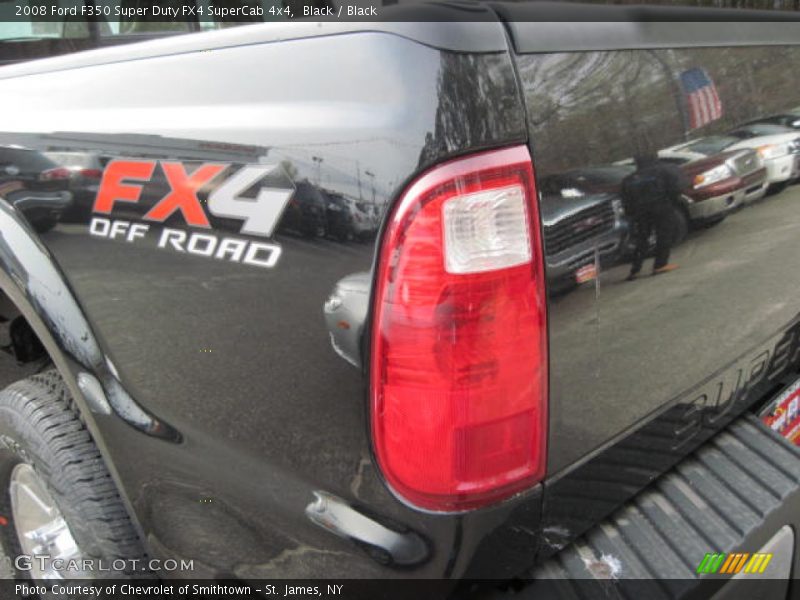 Black / Black 2008 Ford F350 Super Duty FX4 SuperCab 4x4