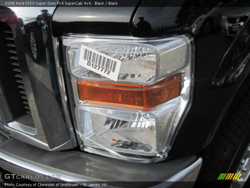 Black / Black 2008 Ford F350 Super Duty FX4 SuperCab 4x4