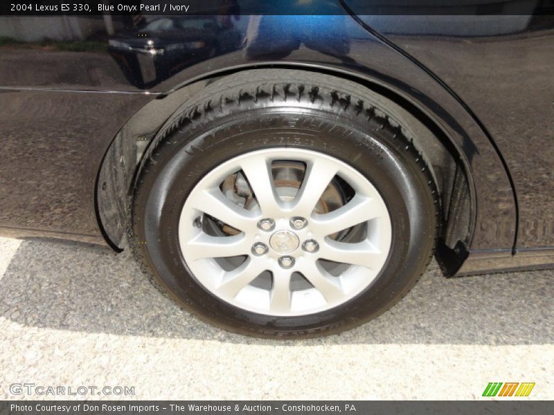 Blue Onyx Pearl / Ivory 2004 Lexus ES 330