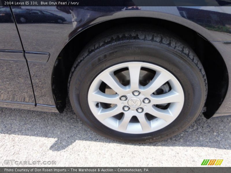 Blue Onyx Pearl / Ivory 2004 Lexus ES 330