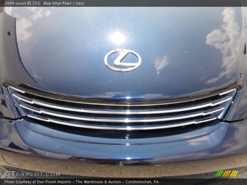 Blue Onyx Pearl / Ivory 2004 Lexus ES 330