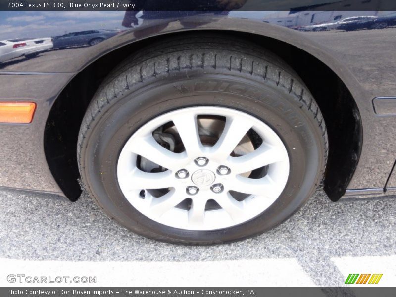 Blue Onyx Pearl / Ivory 2004 Lexus ES 330