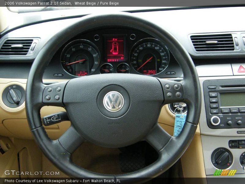 Wheat Beige / Pure Beige 2006 Volkswagen Passat 2.0T Sedan