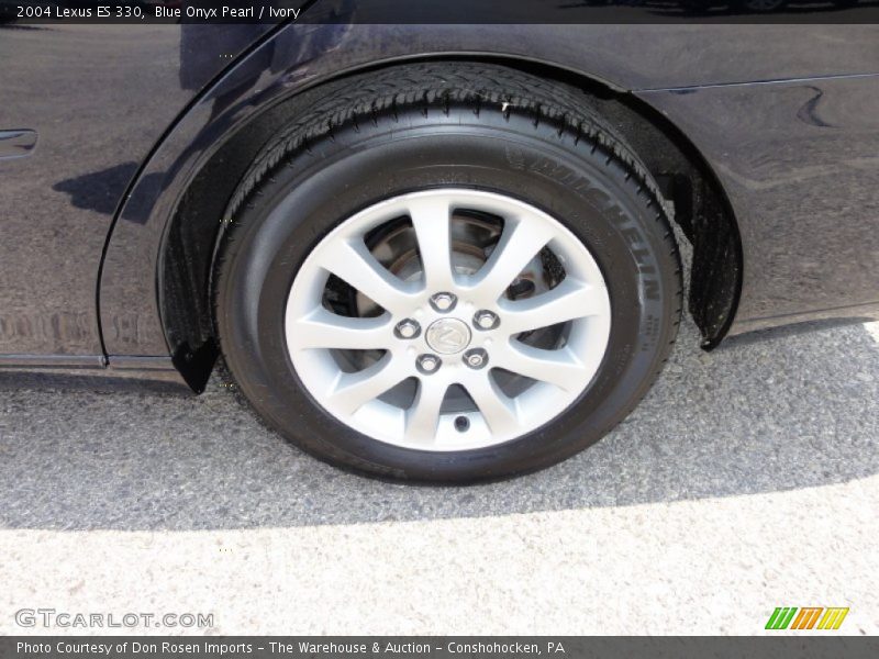 Blue Onyx Pearl / Ivory 2004 Lexus ES 330