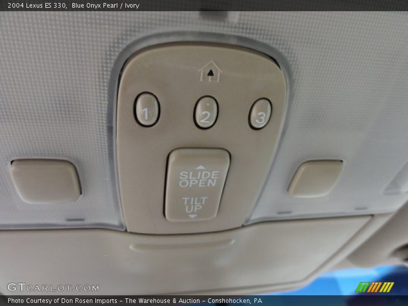 Blue Onyx Pearl / Ivory 2004 Lexus ES 330