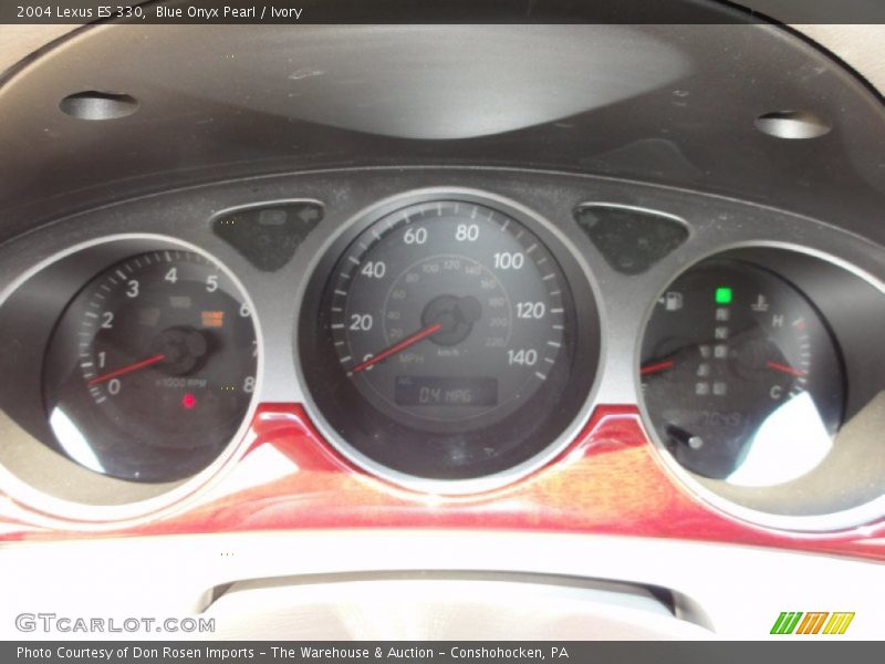Blue Onyx Pearl / Ivory 2004 Lexus ES 330