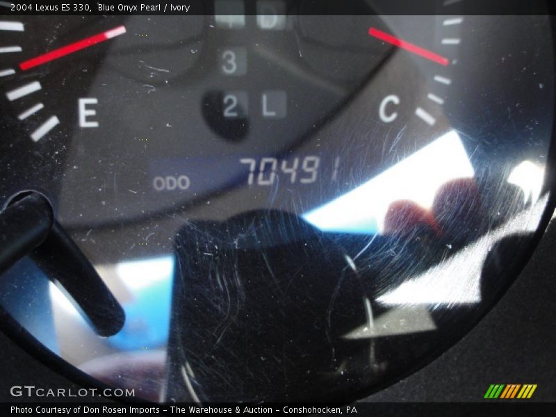 Blue Onyx Pearl / Ivory 2004 Lexus ES 330