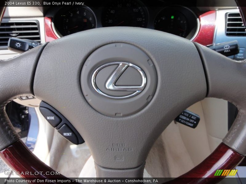 Blue Onyx Pearl / Ivory 2004 Lexus ES 330