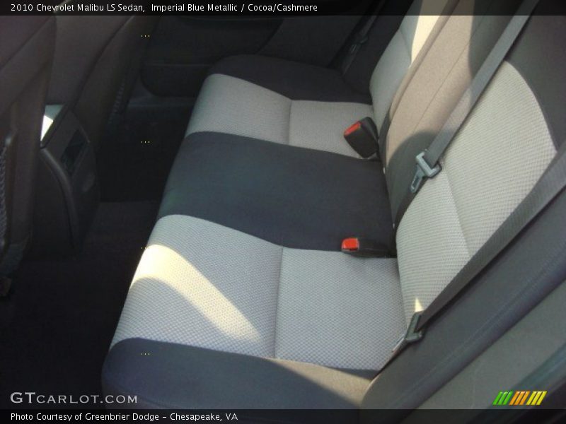 Imperial Blue Metallic / Cocoa/Cashmere 2010 Chevrolet Malibu LS Sedan