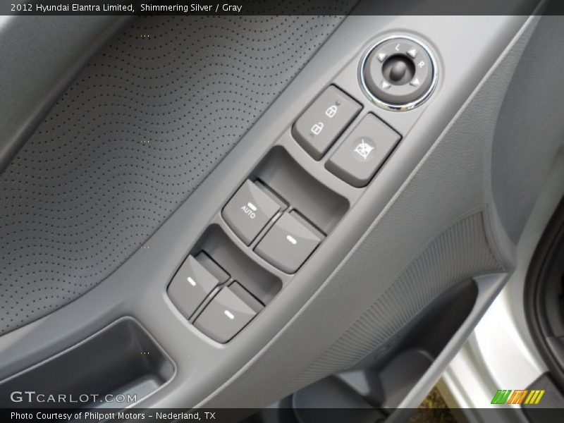 Controls of 2012 Elantra Limited