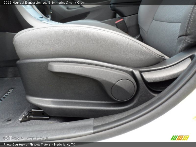 Controls of 2012 Elantra Limited
