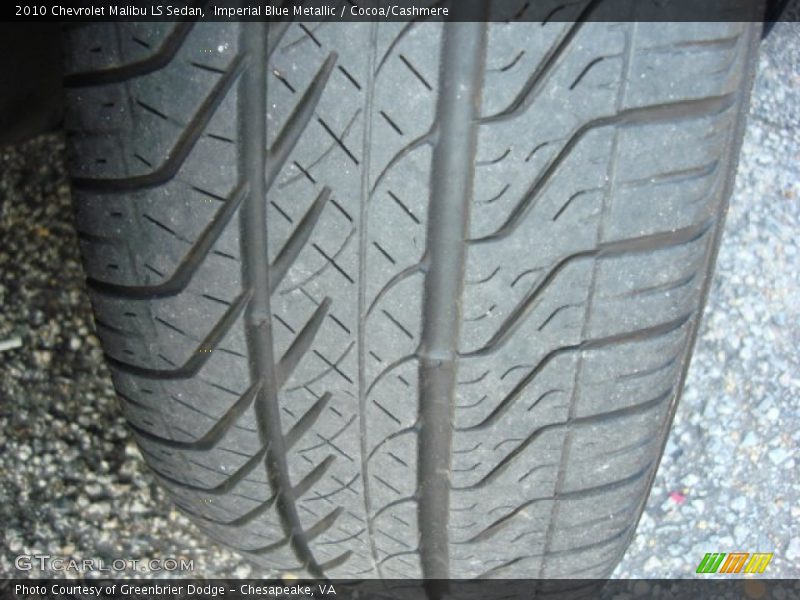 Imperial Blue Metallic / Cocoa/Cashmere 2010 Chevrolet Malibu LS Sedan