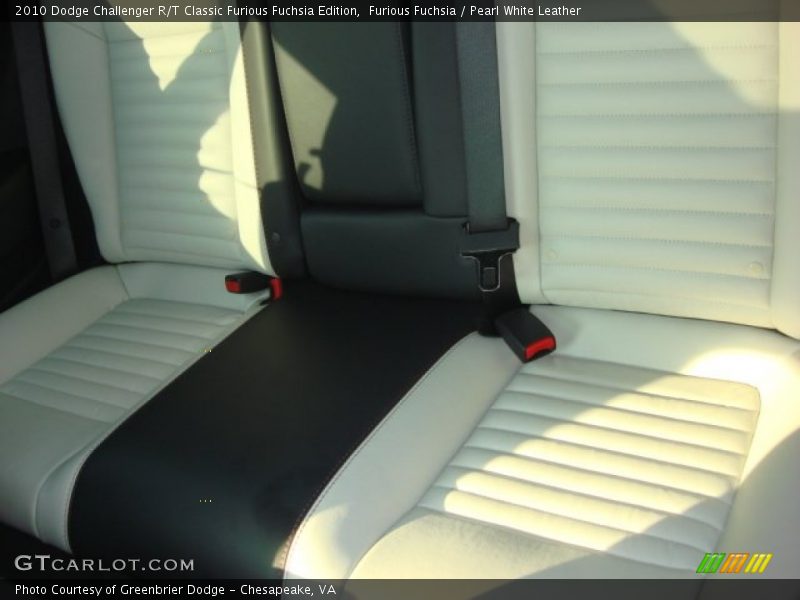 Furious Fuchsia / Pearl White Leather 2010 Dodge Challenger R/T Classic Furious Fuchsia Edition
