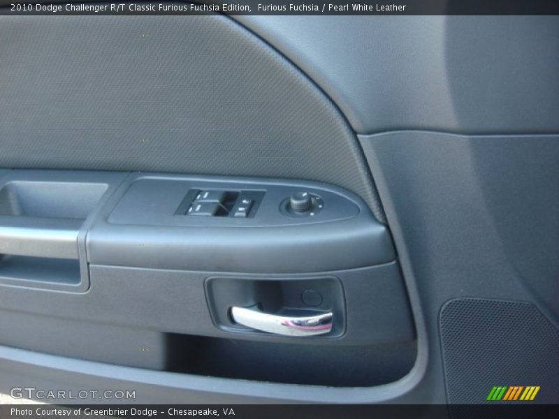 Furious Fuchsia / Pearl White Leather 2010 Dodge Challenger R/T Classic Furious Fuchsia Edition