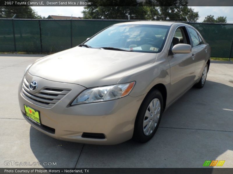 Desert Sand Mica / Bisque 2007 Toyota Camry LE