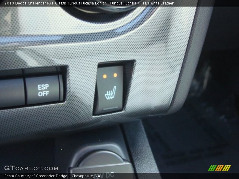 Furious Fuchsia / Pearl White Leather 2010 Dodge Challenger R/T Classic Furious Fuchsia Edition