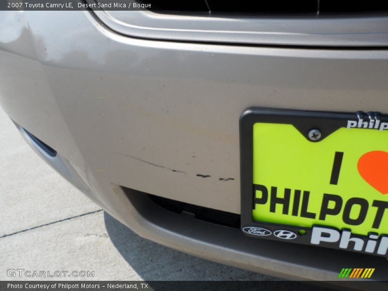 Desert Sand Mica / Bisque 2007 Toyota Camry LE