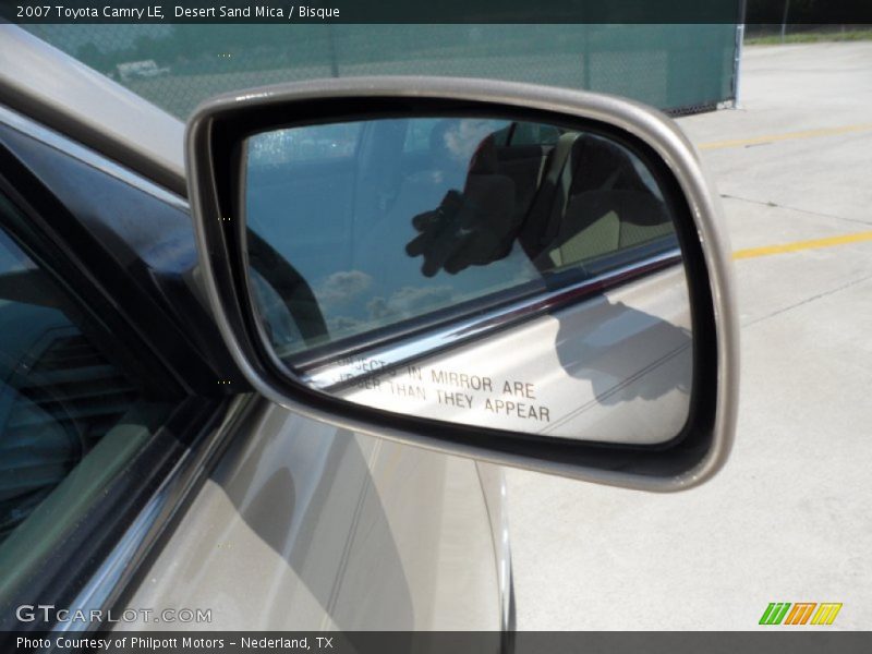 Desert Sand Mica / Bisque 2007 Toyota Camry LE