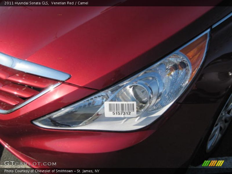 Venetian Red / Camel 2011 Hyundai Sonata GLS