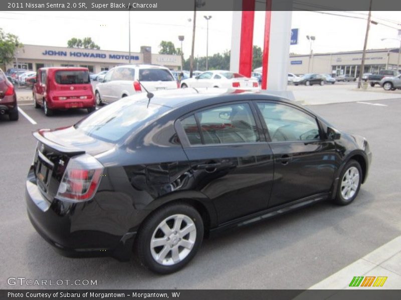 Super Black / Charcoal 2011 Nissan Sentra 2.0 SR