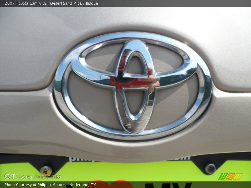Desert Sand Mica / Bisque 2007 Toyota Camry LE