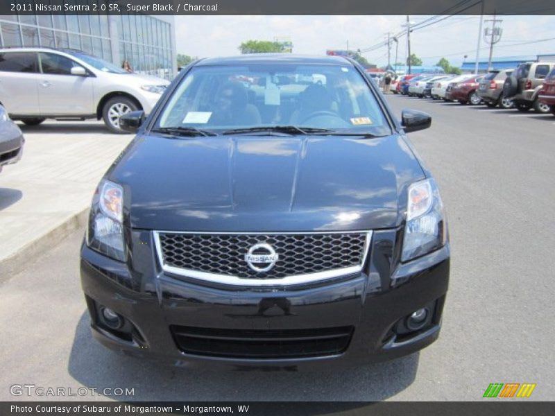 Super Black / Charcoal 2011 Nissan Sentra 2.0 SR