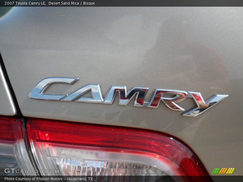 Desert Sand Mica / Bisque 2007 Toyota Camry LE
