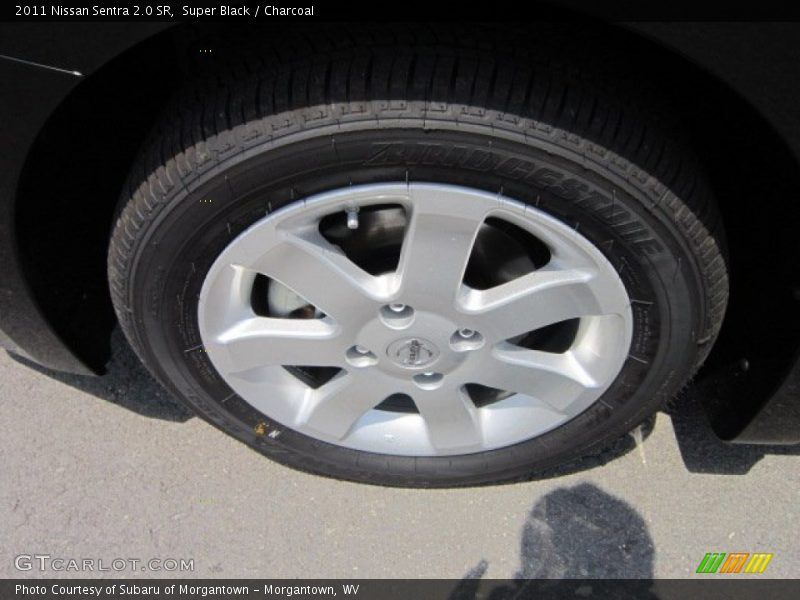 Super Black / Charcoal 2011 Nissan Sentra 2.0 SR