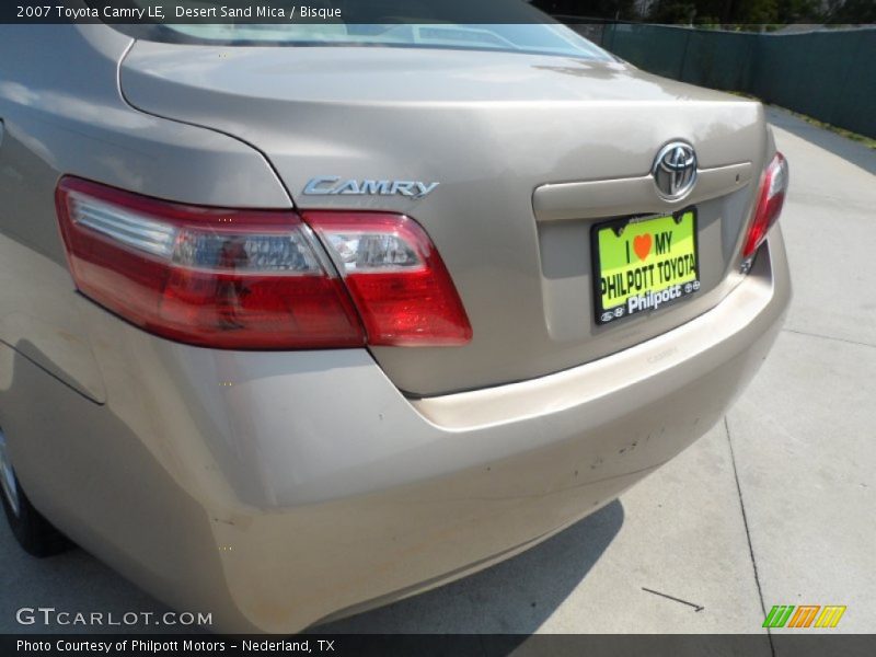 Desert Sand Mica / Bisque 2007 Toyota Camry LE