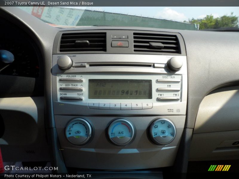 Desert Sand Mica / Bisque 2007 Toyota Camry LE
