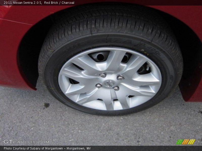 Red Brick / Charcoal 2011 Nissan Sentra 2.0 S