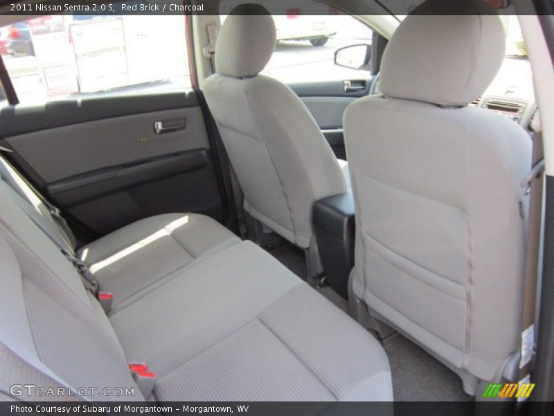 Red Brick / Charcoal 2011 Nissan Sentra 2.0 S