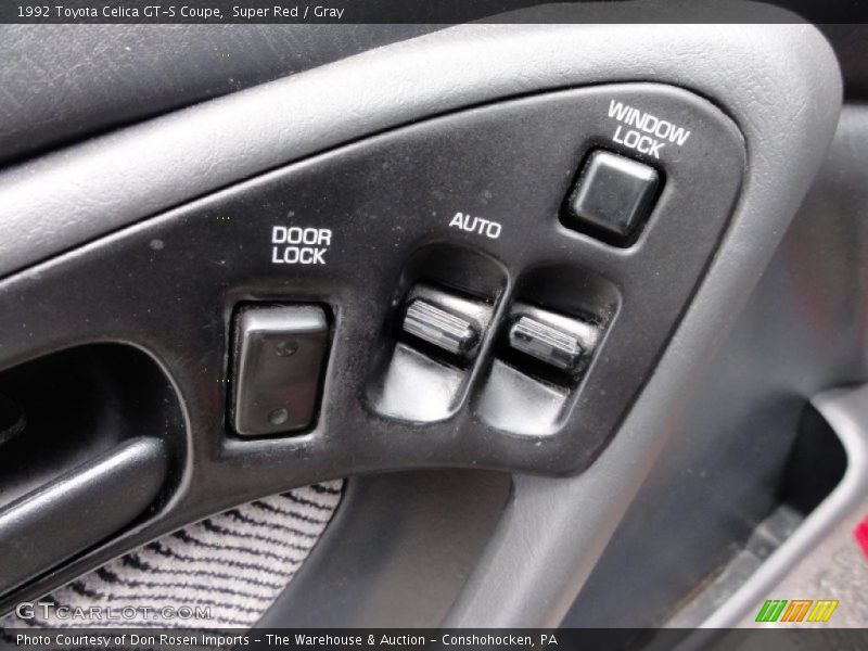 Controls of 1992 Celica GT-S Coupe