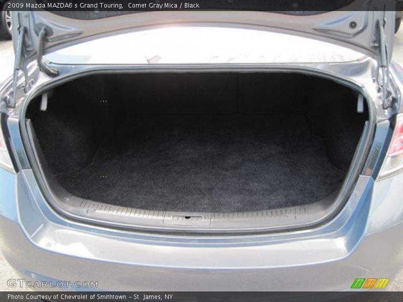 Comet Gray Mica / Black 2009 Mazda MAZDA6 s Grand Touring