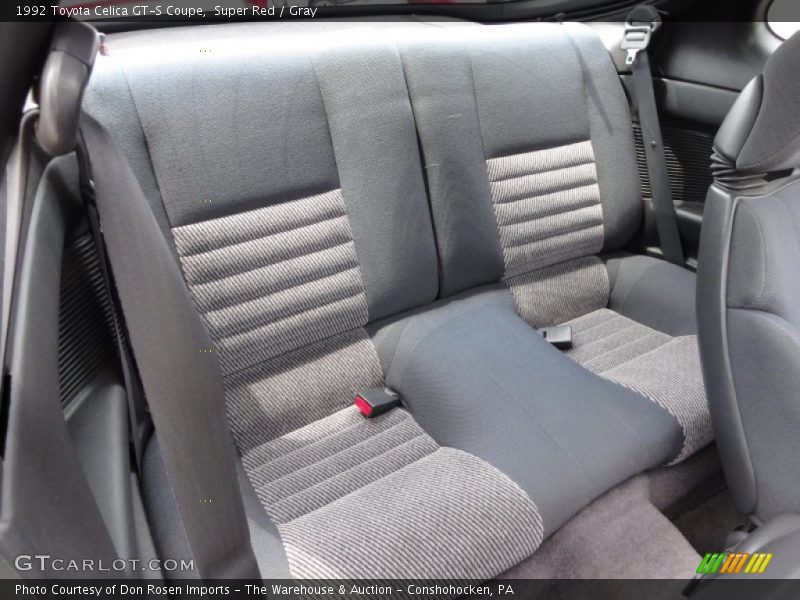  1992 Celica GT-S Coupe Gray Interior