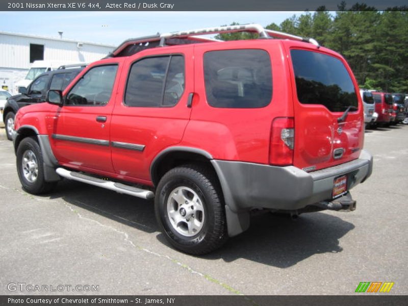 Aztec Red / Dusk Gray 2001 Nissan Xterra XE V6 4x4