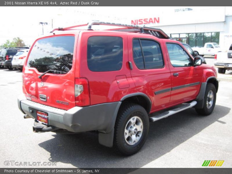 Aztec Red / Dusk Gray 2001 Nissan Xterra XE V6 4x4
