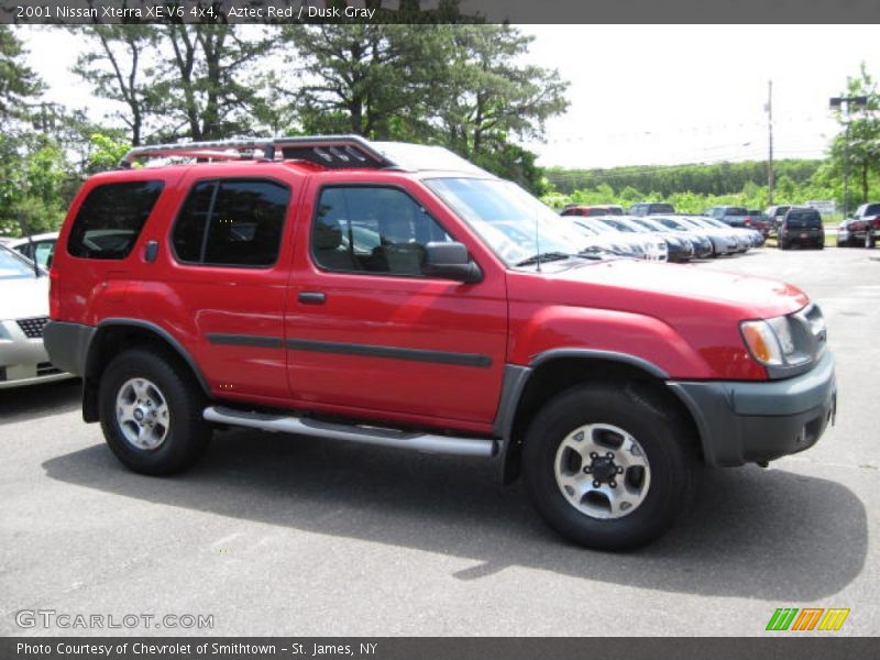 Aztec Red / Dusk Gray 2001 Nissan Xterra XE V6 4x4